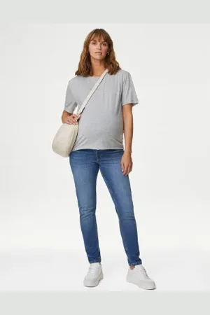Marks & Spencer Womens Maternity Ivy Over Bump Skinny Jeans