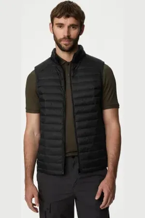 Marks & Spencer Mens Feather and Down Gilet with Stormwear™