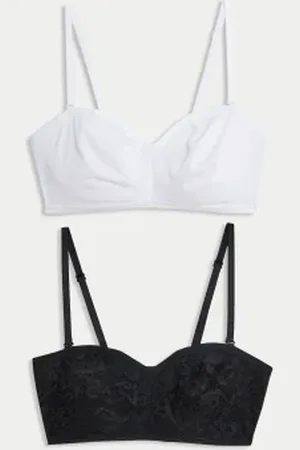 Marks & Spencer Womens 2pk Wired Strapless Bra A-E