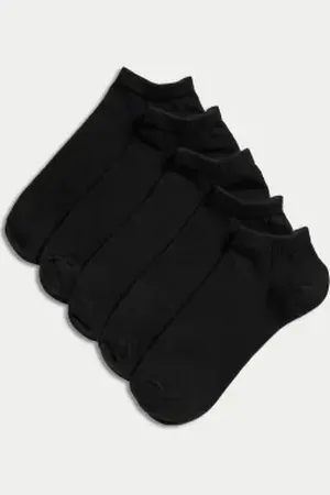 Marks & Spencer Mens 5pk Cool & Fresh™ Trainer Liners™