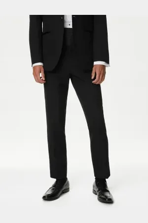 Marks & Spencer Mens Slim Fit Tuxedo Trousers