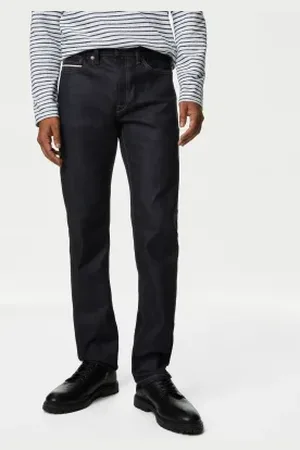 Autograph Mens Slim Fit Japanese Selvedge Stretch Jeans