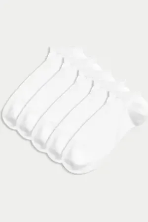 Marks & Spencer Mens 5pk Cool & Fresh™ Trainer Liners™