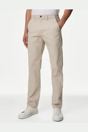 Marks & Spencer Mens Regular Fit Elasticated Waist Chinos