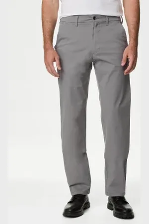 Marks & Spencer Mens Regular Fit Stretch Chinos