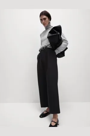 Marks & Spencer Womens Barrel Leg Trousers