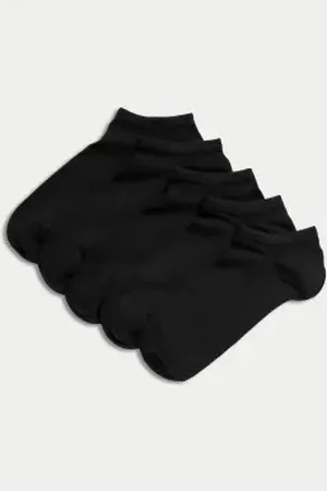 Marks & Spencer Womens 5pk Sumptuously Soft™ Trainer Liners™
