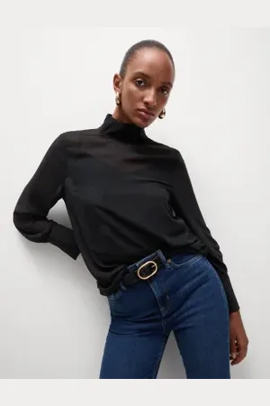 Marks & Spencer Womens High Neck Blouse