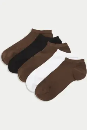 Marks & Spencer Womens 5pk Sumptuously Soft™ Trainer Liners™