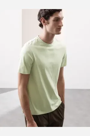 Autograph Mens Pure Supima® Cotton Crew Neck T-shirt