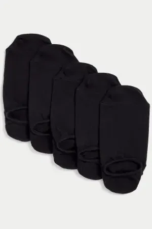 Marks & Spencer Mens 5pk Cool & Fresh™ Invisible Trainer Liners™