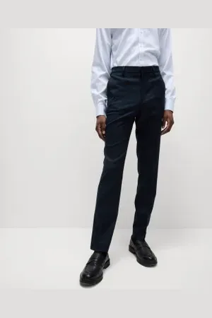 Marks & Spencer Mens Slim Fit Stretch Smart Trousers