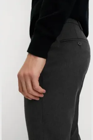 Marks & Spencer Mens Slim Fit Stretch Smart Trousers