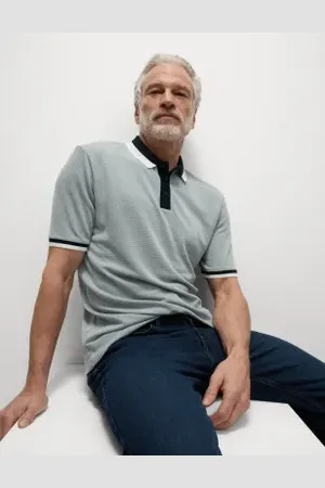 Marks & Spencer Mens Soft Polo Shirt
