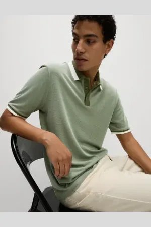 Marks & Spencer Mens Soft Polo Shirt