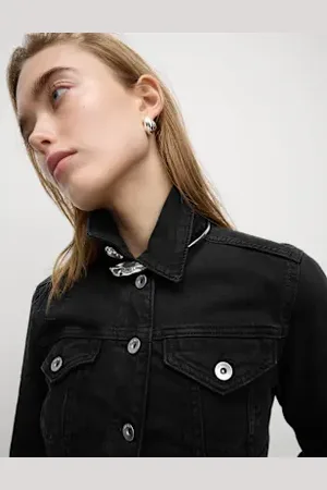 Marks & Spencer Womens Cotton Rich Denim Jacket With Stretch