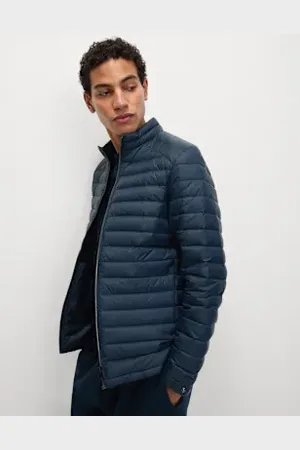 Marks & Spencer Mens Lightweight Feather & Down Puffer Jacket with Stormwear™