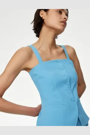 Marks & Spencer Womens Tailored Strappy Waistcoat