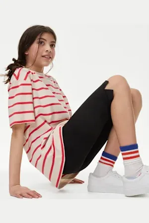 Marks & Spencer Girls Capri Leggings (6-16 Yrs)