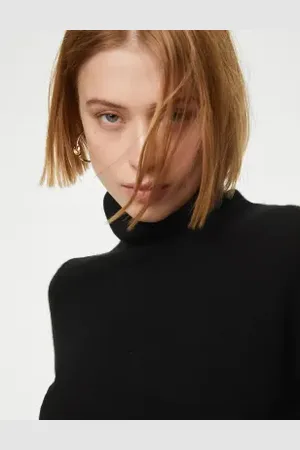 Autograph Womens Pure Cashmere Roll Neck Jumper
