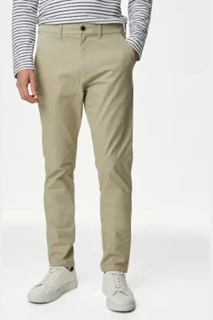 Marks & Spencer Mens Slim Fit Stretch Chinos