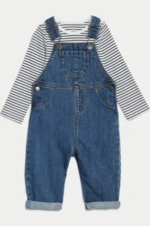 Marks & Spencer Boys 2pc Pure Cotton Outfit (0-3 Yrs)