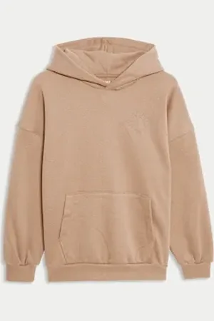 Marks & Spencer Boys,Unisex,Girls Cotton Rich Hoodie (6-16 Yrs)