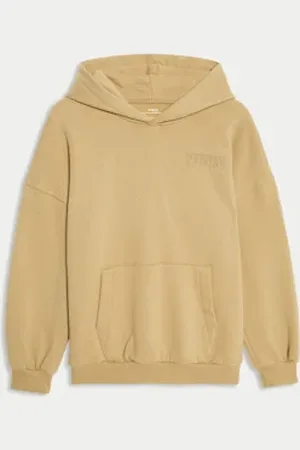 Marks & Spencer Boys,Unisex,Girls Cotton Rich Hoodie (6-16 Yrs)