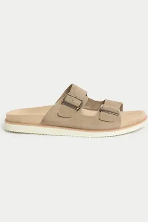 Autograph Mens Suede Slip-On Sandals