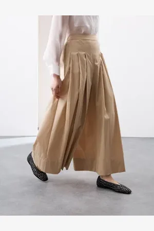Autograph Womens Pleat Front Super Wide Leg Trousers