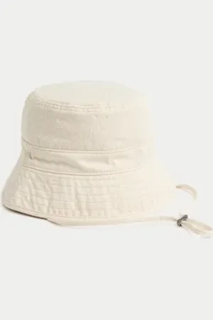 Autograph Mens Pure Cotton Bucket Hat