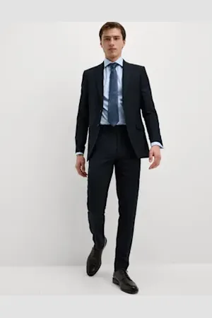 M&S Sartorial Mens Slim Fit Pure Wool Suit Trousers