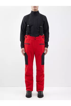 Sportalm Logo-embroidered Ski Trousers - Mens - Red