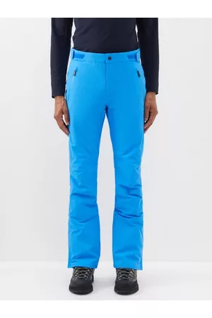 Toni Sailer Men Ski Suits - Nicky Zipped-cuff Ski Trousers - Mens - Blue