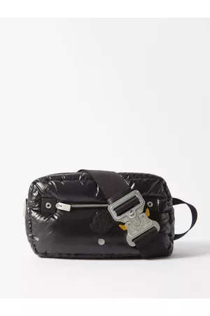 Moncler Men Bags - Quilted Belt Bag - Mens - Black