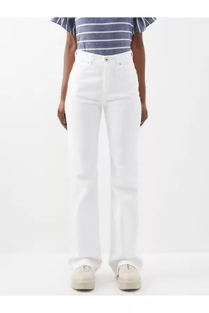 Max Mara Sigfrid Jeans - Womens - Off White
