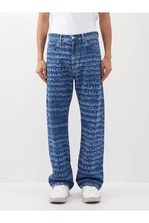 MARNI】22ss Abstract pattern denim-