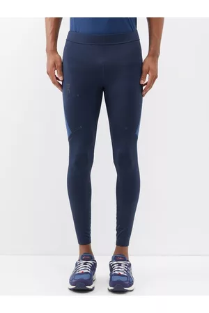 ON Performance Technical Running Tights - Mens - Navy
