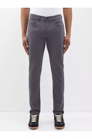 7 for all Mankind Men Skinny Jeans - Slimmy Tapered Skinny Jeans - Mens - Grey