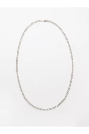 MIANSAI Men Necklaces - Cuban-link Sterling Silver Necklace - Mens - Silver