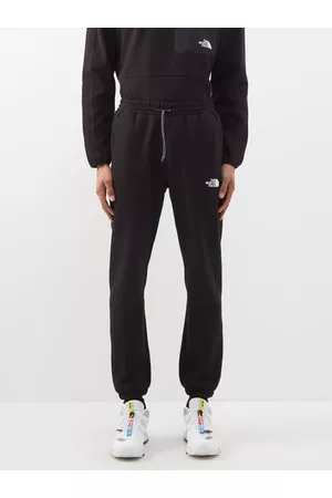 The North Face Men Sweatpants - Tech Cotton-blend Jersey Track Pants - Mens - Black