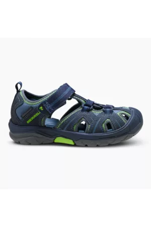 Merrell Sandals - Kid's Hydro Sandal, Size: 1, Navy / Green