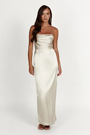 MESHKI Alanis Strapless Maxi Dress