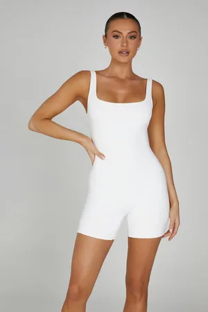 MESHKI Cecily Recycled Nylon Playsuit