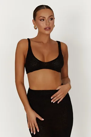 MESHKI Mary Knit Bralette