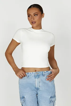 MESHKI Jeanie Longline T-Shirt