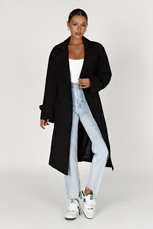 MESHKI Keily Super Oversized Trench Coat