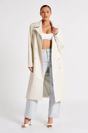 MESHKI Lexington Pu Trench Coat