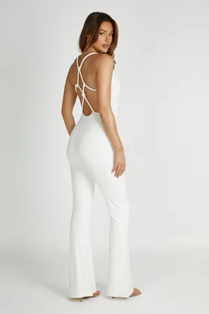 MESHKI Brinley Slinky Jersey Jumpsuit