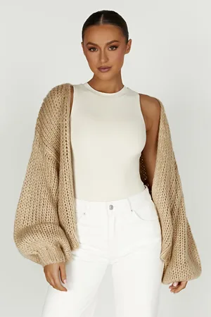 MESHKI Irina Chunky Knit Cardigan